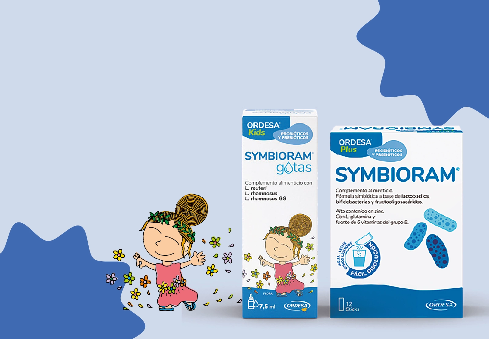 Symbioram, equilibrio de la flora intestinal